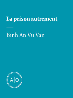 cover image of La prison autrement
